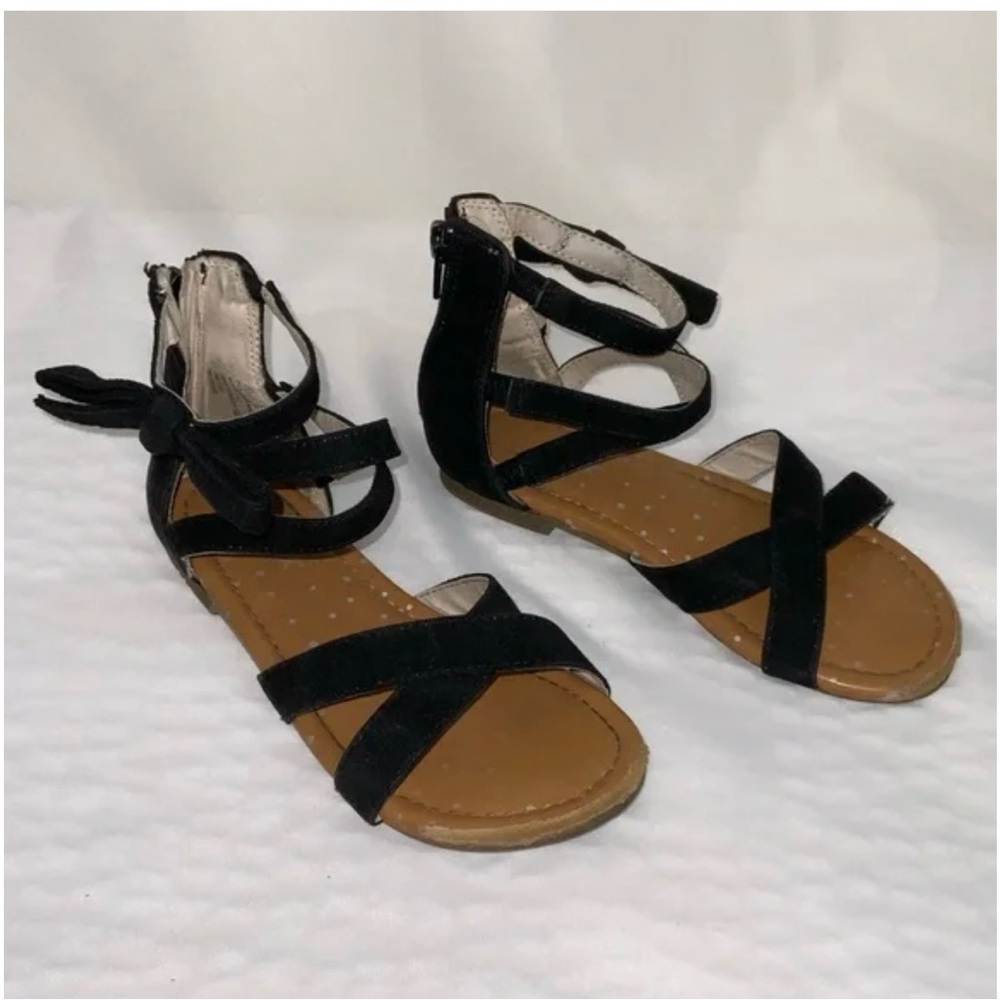 Girl’s Cat & Jack Black Kids Sandals Size 13